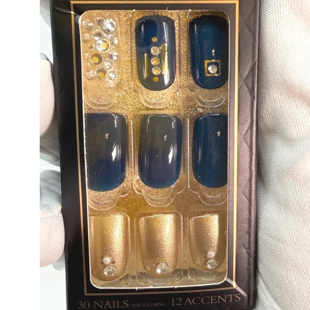 imPRESS Couture Collection Press On Manicure Haute 30 Nails 12 Accents NEW 94-23